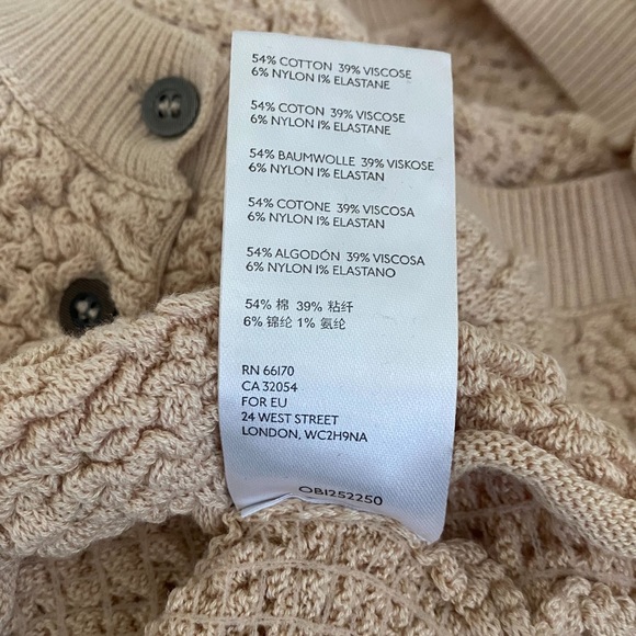 NWT Free People Cropped Cardigan - Picture 9 of 9